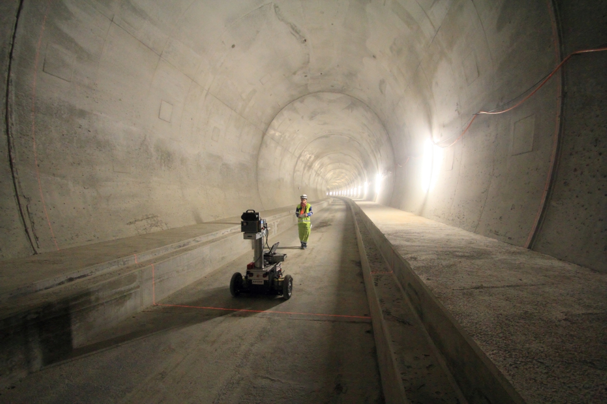 tunnel inspection robot